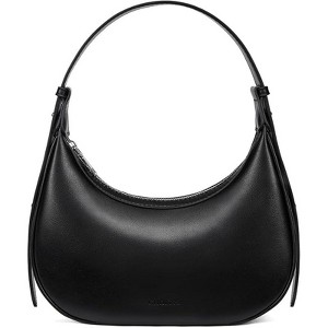 Shoulder Bag RFID Vegan Leather Crescent Hobo Bag Clutch Underarm Purse Top-Handle Handbags - 1 of 4