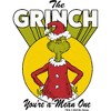 Infant's Dr. Seuss Christmas You’re a Mean One  Bodysuit - White - 24 Months - 2 of 3