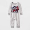 Baby Boys' 3pc Marvel Long Sleeve Top and Bottom Set - Blue - 4 of 4