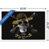 Trends International Netflix One Piece - Skull Logo Framed Wall Poster Prints - 3 of 4