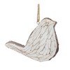 Melrose Carved Bird Ornament (Set of 12) - 4 of 4