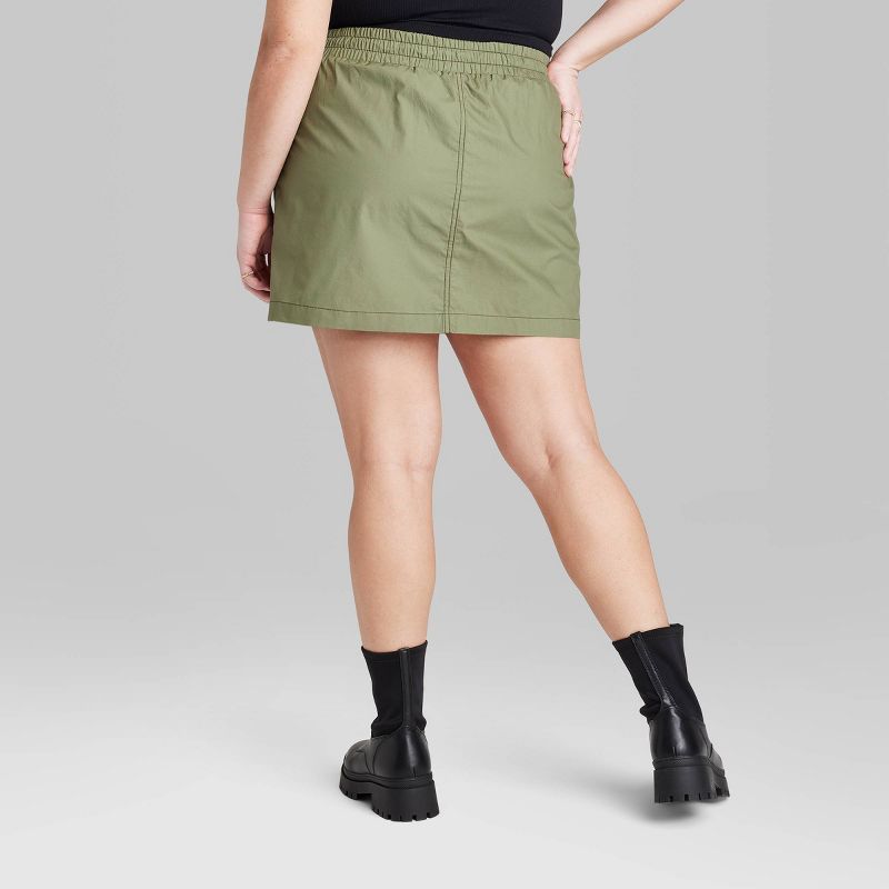 Women's Parachute Cargo Mini Skirt - Wild Fable™, 4 of 11