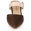 Allegra K Women's Instep Strap Pointed Toe Chunky Heel Dress Mules Pumps - 2 of 4