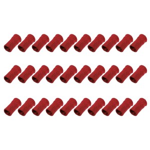 Unique Bargains Breathable Finger Sleeves Thumb Braces Support Elastic Compression Protectors for Relaxing Pain 30 Pcs - 1 of 4