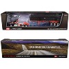 Kenworth W990 Day Cab and MAC Coal End Dump Trailer Black with Red Graphics 1/64 Diecast Model by DCP/First Gear - 3 of 3