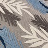 World Rug Gallery Evora Palm Frond Indoor/Outdoor Area Rug - 4 of 4
