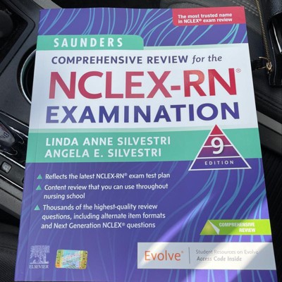 Saunders Comprehensive Review for the shops NCLEX-RN Examination 9th edition