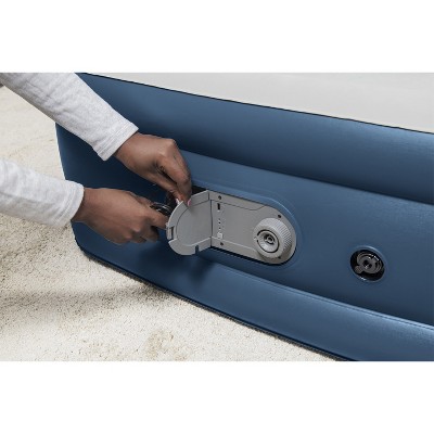 Sealy AlwayzAire Flocked Top Air Mattress Twin with Built-in Dual Pump_4