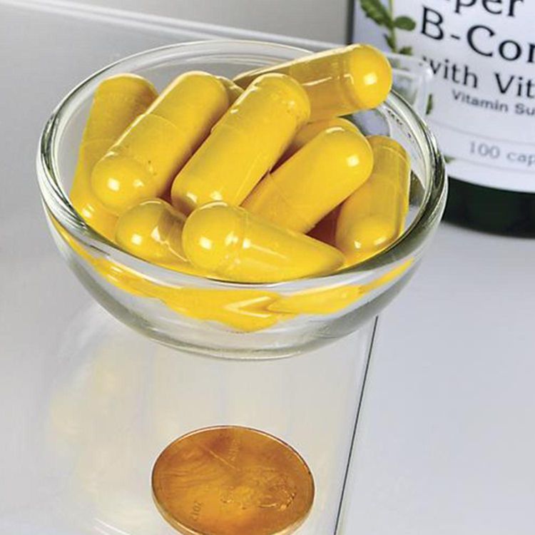 Swanson Super Stress B-Complex with Vitamin C 100 Caps, 2 of 7