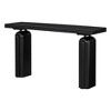 HDZNVF Elegant and Luxurious Acacia Veneer Console Table, Suitable for Entryway, Hallway, Living Room, Foyer, Corridor - 4 of 4