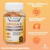 Omega 3 Fish Oil Gummies, Heart Healthy Omega 3 Gummy Supplement with High Absorption DHA & EPA, Extra Strength Joint & Brain Support - 60 Gummies - 4 of 4