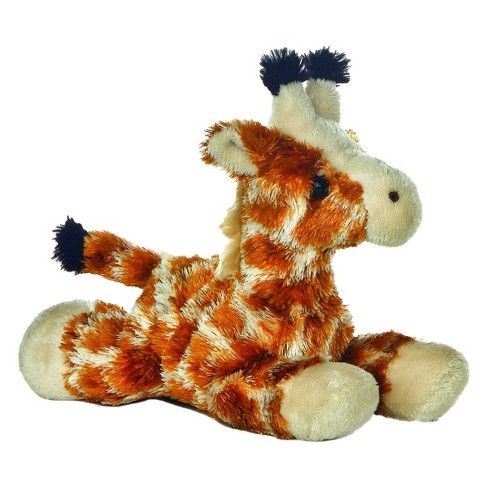 Aurora Mini Flopsie 8 Gigi Giraffe Brown Stuffed Animal : Target