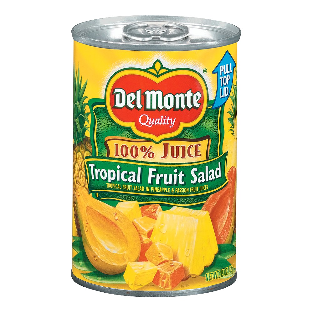 UPC 024000022114 product image for Del Monte 100% Juice Tropical Fruit Salad 15-oz. | upcitemdb.com