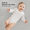 KeaBabies Mini Crib Sheets for Baby Girls, Boys, 2-Pack Soothe Pack and Play Sheets Fitted, Organic Pack N Play Mattress Sheet - 4 of 4