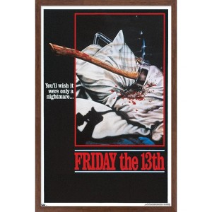 Trends International Friday The 13th - One Sheet Framed Wall Poster Prints - 1 of 4