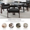 NicBex Modern Accent Chair Upholstered Armchair with Open Back 3 Legs Set of 2 Comfy Chair Lounge Chair for Living Room, Bedroom - 3 of 4