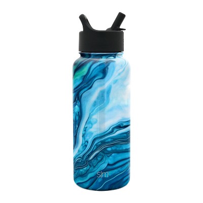 Simple Modern 32 oz Stainless Steel Summit Water Bottle with Straw Lid