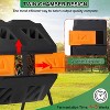 BestMassage Compost Bin 43 Gallion Outdoor Compost Tumbler for Garden Patio - 4 of 4