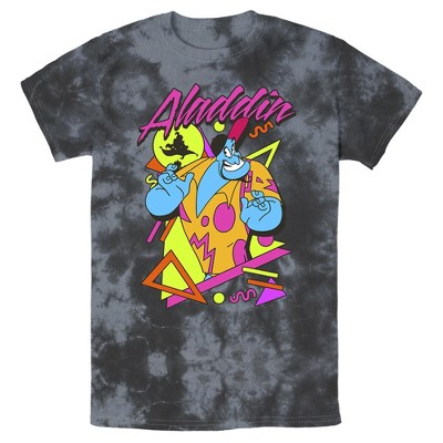 Men's Aladdin 90s Genie T-shirt - Tie Dye - Small : Target