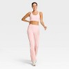 Women's High-Rise Fleece Lined Winter Flare Leggings - All In Motion™ - 3 of 4