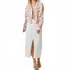 Women's Mixed Media Jacket - mystree - 4 of 4
