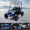 Garvee 24V 2-Seater Ride On UTV for Kids with Remote Control, LED Lights, Bluetooth, Sun Shade, Off-Road Wheels, Ride On Car for Boys Girls - 2 of 4