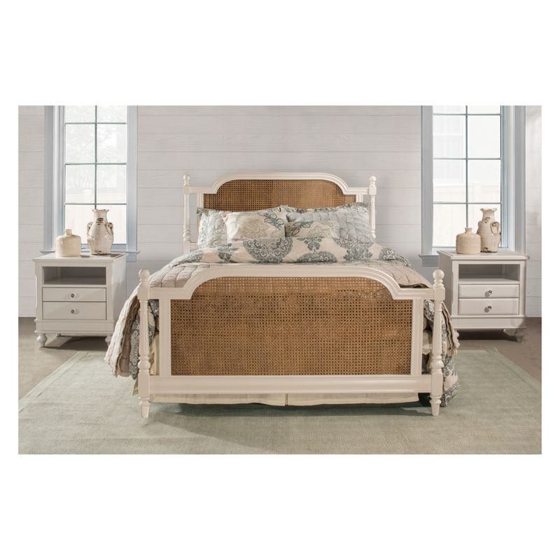 Melanie Wood Bed Set White - Hillsdale Furniture, 4 of 7