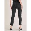 VENUS Womens Braided Straight Leg Jeans - 3 of 4