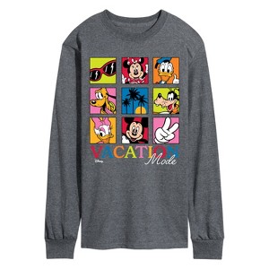 Men's - Disney - Vacation Mode Long Sleeve Graphic T-Shirt - 1 of 3