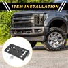 Unique Bargains License Plate Bracket for Ford F-150 2021-2023 with Screws 1 Set - 2 of 4