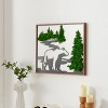 DOMETOUR Metal Art Moss Wall Decor - 2 of 4