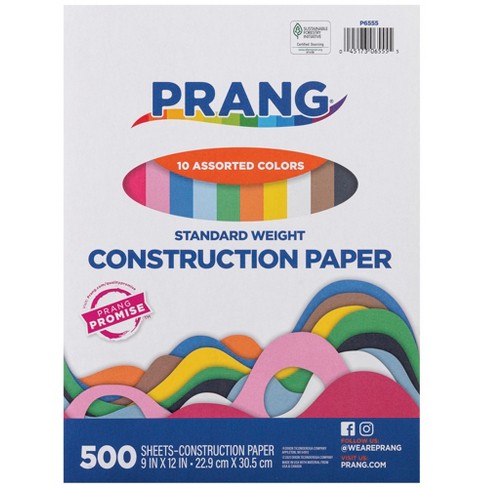 Construction Paper, 58 Lbs., 9 X 12, Orange, 50 Sheets/pack Discount