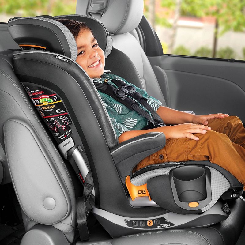 Chicco MyFit Zip Air Harness Booster Car Seat - Q Collection, 5 of 15