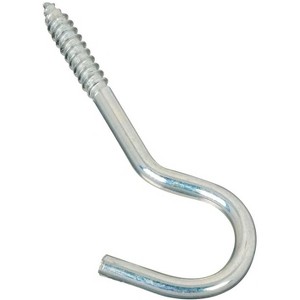 National Hardware Zinc-Plated Silver Steel 4-1/4 in. L Screw Hook 60 lb 1 pk - 1 of 1