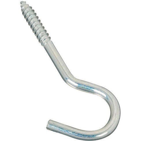 National Hardware Zinc-Plated Silver Steel 4-1/4 in. L Screw Hook 60 lb 1 pk - image 1 of 1