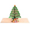 Paper Love Oversized Christmas Tree Pop Up Card, 10" x 7" Includes Envelope and Note Tag, For Christmas or Holidays - 4 of 4