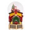 Northlight Santa Driving the Train Musical Christmas Snow Globe - 8.25" - 3 of 4