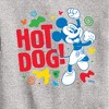 Boys' - Disney - Hot Dog Mickey Graphic Long Sleeve Fleece Sweatshirt - 2 of 4