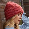 Women's Cozy Ribbed Beanie Red Knit Winter Hat - Cupshe - image 2 of 4