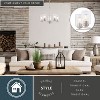 VAXCEL Park Ridge 5-Light 21 in Wide Round Chandelier, Clear Glass Shade, LED Compatible - 2 of 4