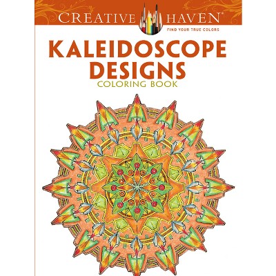 Creative Haven Kaleidoscope Designs Coloring Book - (Adult Coloring Books: Art & Design) by  Lester Kubistal (Paperback)