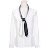 INSPIRE CHIC Women's Contrast Color Square Gradient Colorful Satin Silky Neck Scarves 1Pc - 2 of 4