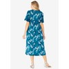 Woman Within Plus Size Button-Front Essential Dress - 3 of 4