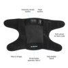 Brookstone Heated Knee Massager - Deep Tissue Massage, Adjustable Intensity for Pain Relief - 3 of 4