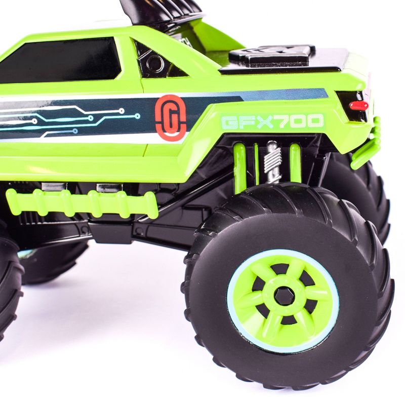 Maxx Action Glow Racers Hyper Climb Motorized Monster Truck Toy Vehicle, 4 of 9