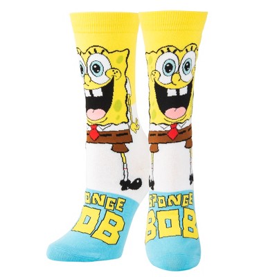 Odd Sox, Spongebob Smilepants, Funny Novelty Socks, Medium