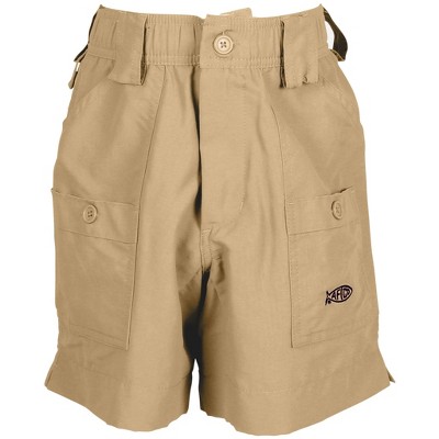 AFTCO Boys Original Fishing Shorts Khaki, 20