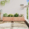 vidaXL Garden Planter 59.1"x12.2"x12.2" Solid Wood Douglas - 3 of 4