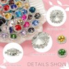 Unique Bargains DIY Craft Clothing Shoe Hat Bag Button Decor Claw Gem Rhinestones 32 Pcs - 3 of 4
