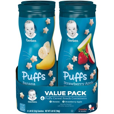 target happy baby puffs